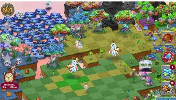 Игра Merge Dragons