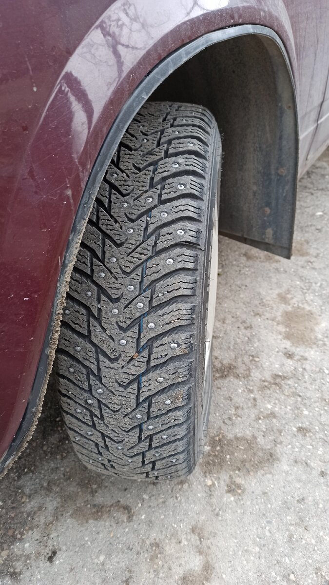 Шипованная зимняя резина