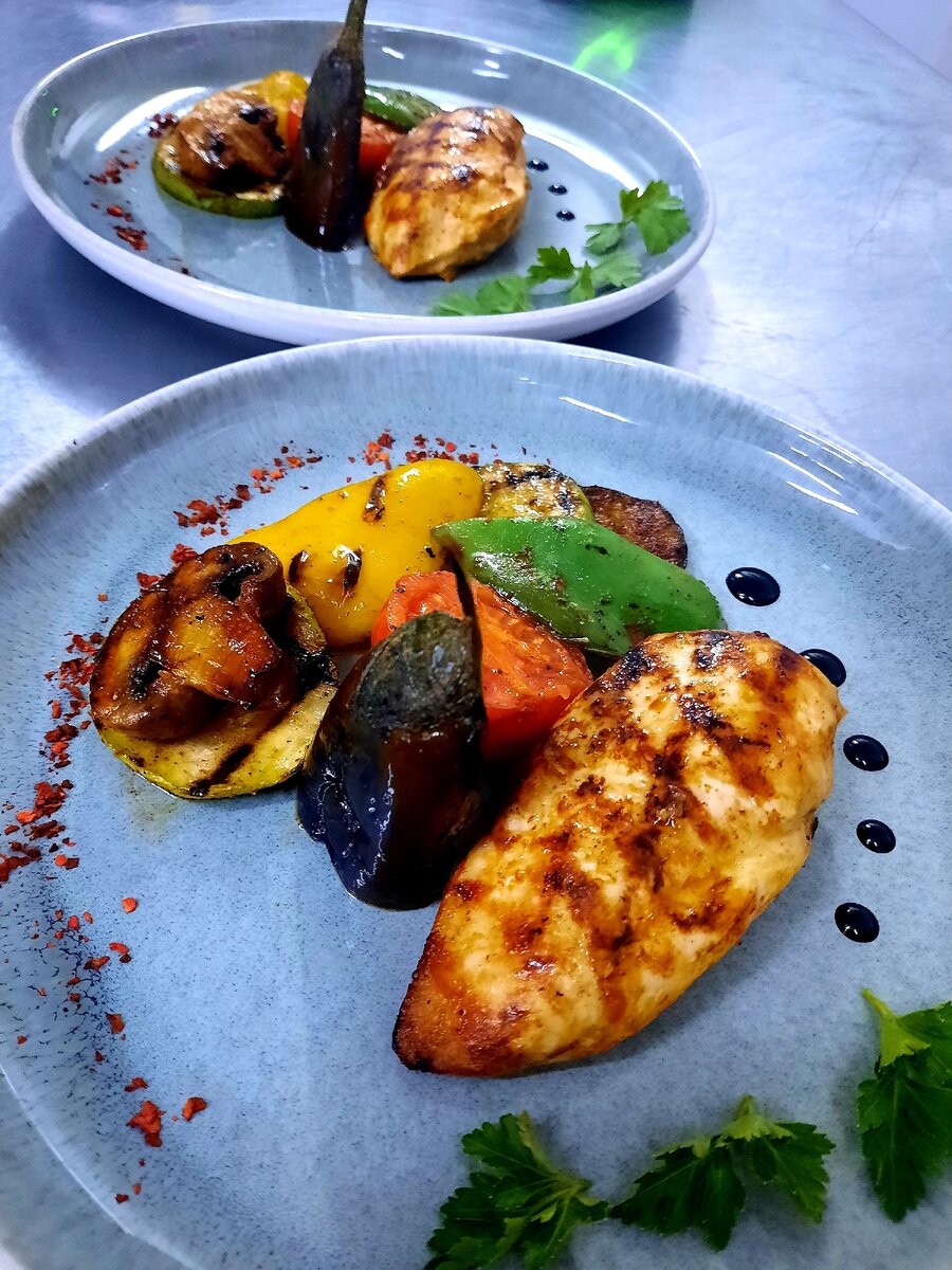 Курочка с овощами