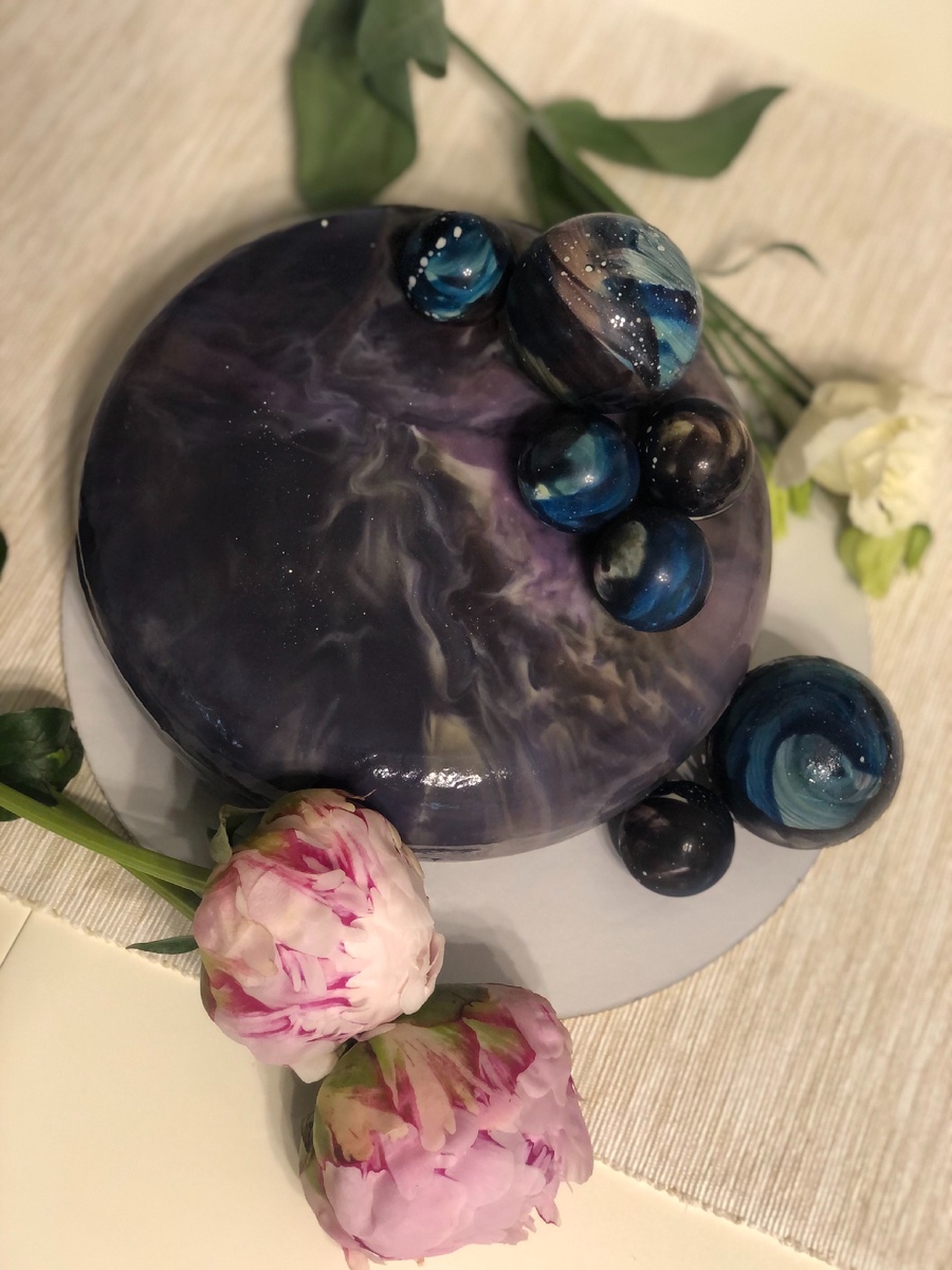 Космический божественный торт. Фото автора 