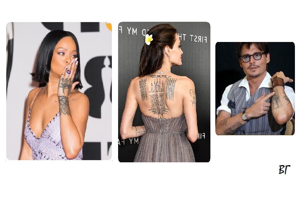 Знаменитости и тату неразделимы.