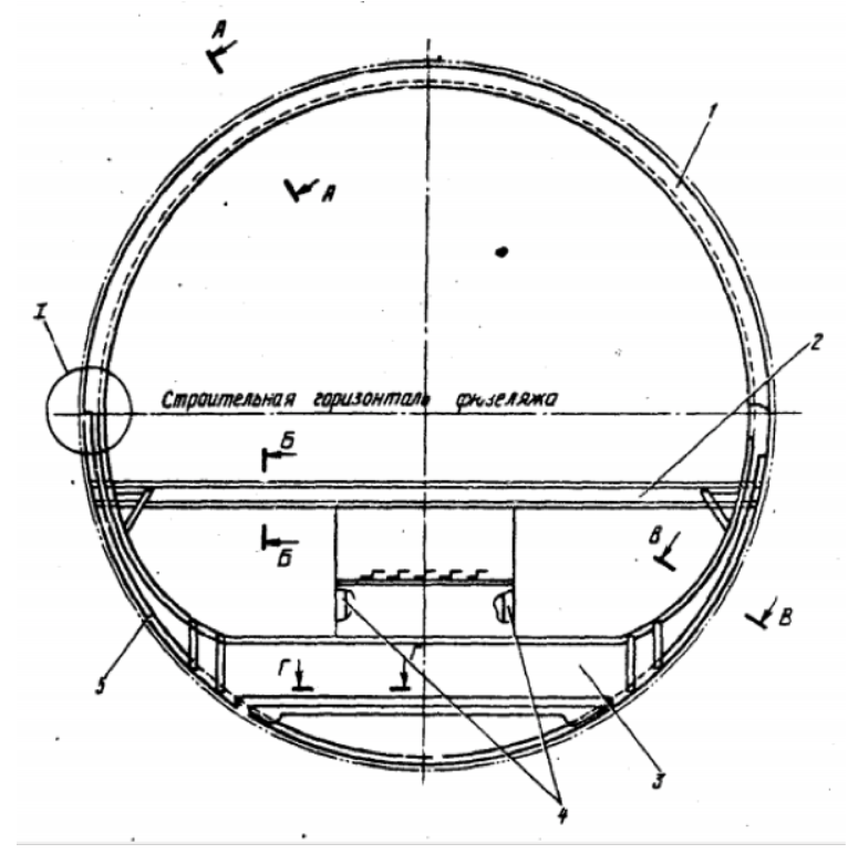 Шпангоут №19 Ту-154