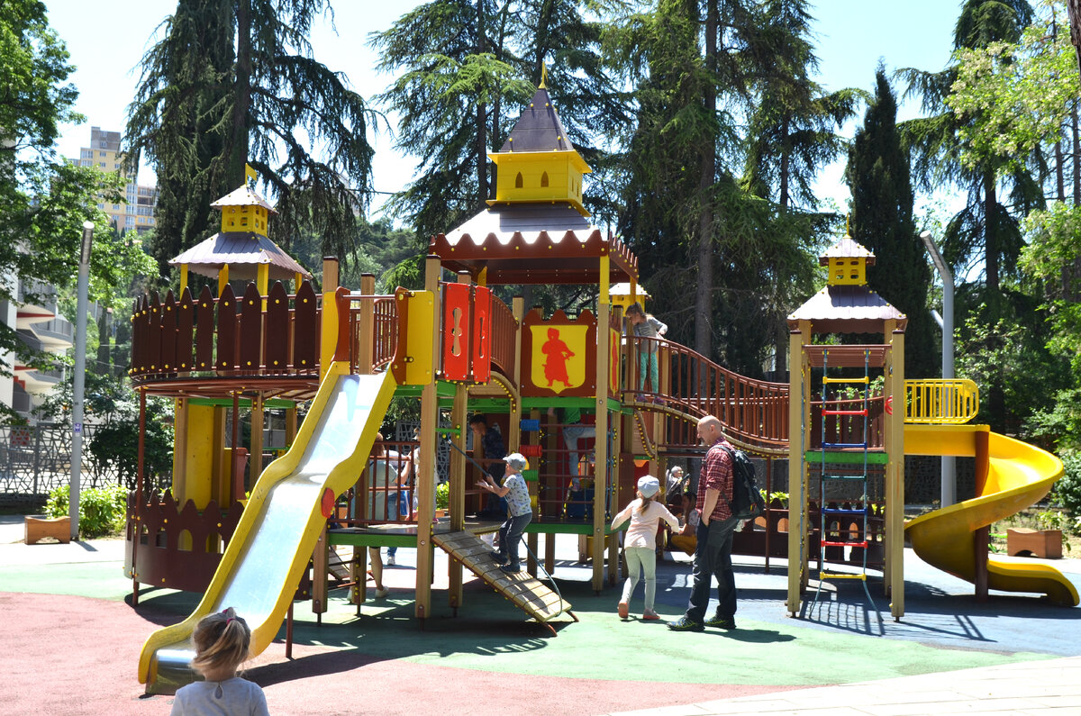 Пионерский парк в Ялте