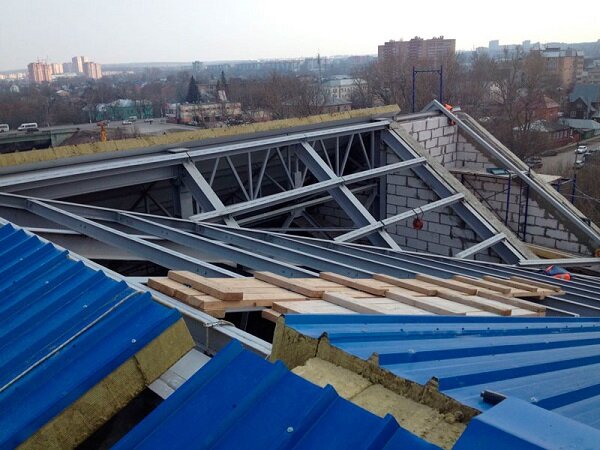 Кровельные сэндвич-панели