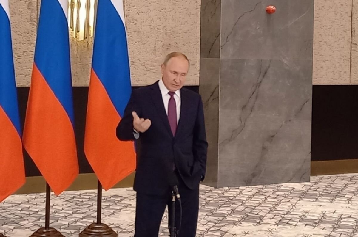    Россия открыта к переговорам по Украине - Путин
