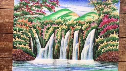 Картина водопад по фен шуй значение