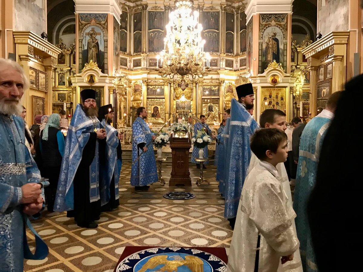 3 ноября. Архиерейское служение всенощного бдения в Преображенском храме  города Иваново | Ивановская митрополия | Дзен