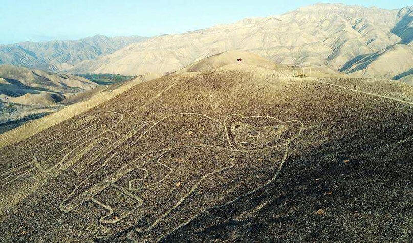Рисунки пустыни Наска видели все. Но самое интересное находится в стороне... Фото из открытых источников.