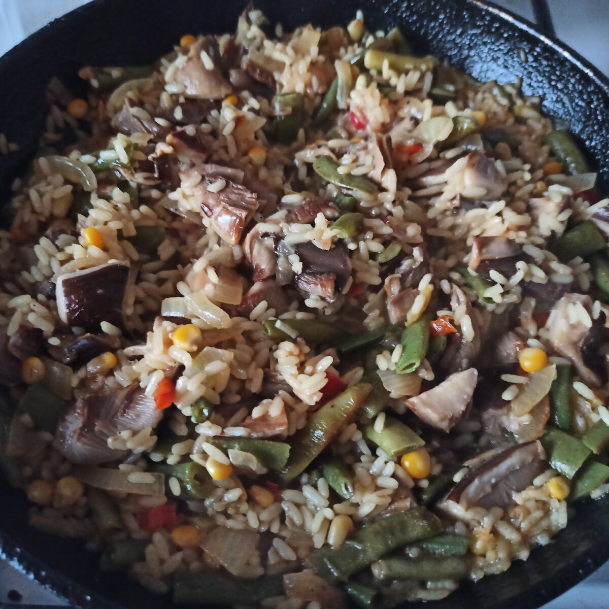 Ризотто с грибами