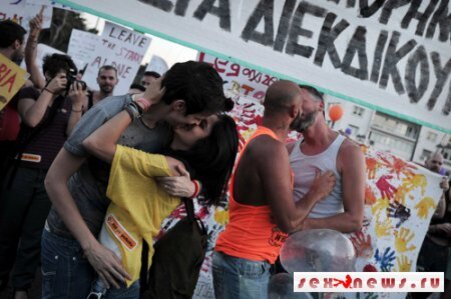  Гей-парад в Афинах.