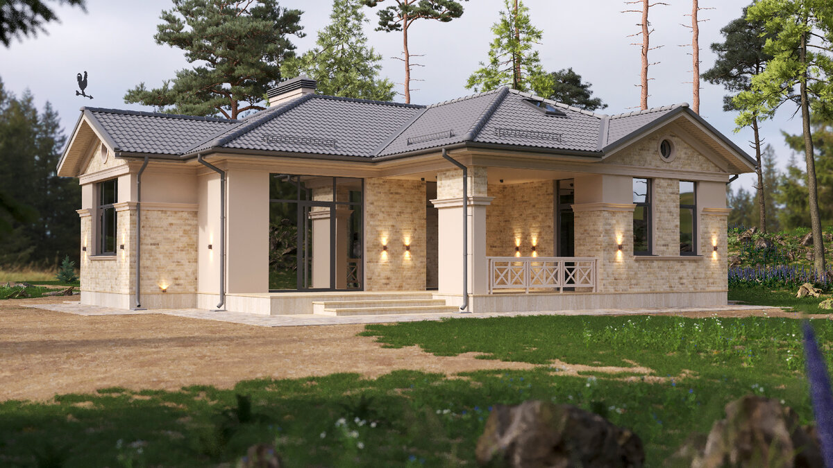 Готовый дом в Лабинска дизайн