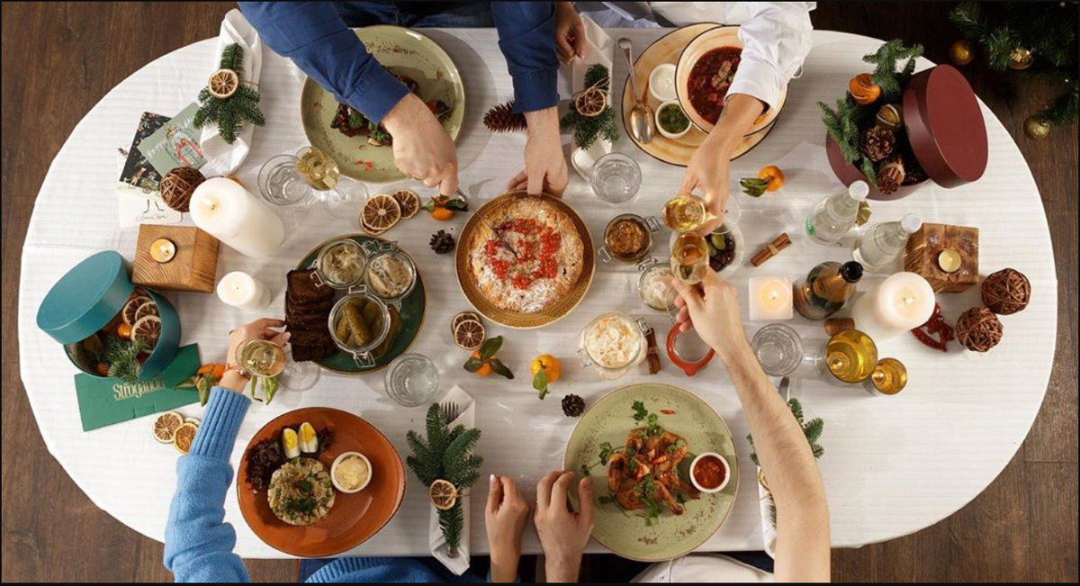 Новый год не только волшебный, но и очень вкусный праздник! Фото из открытых источников.  