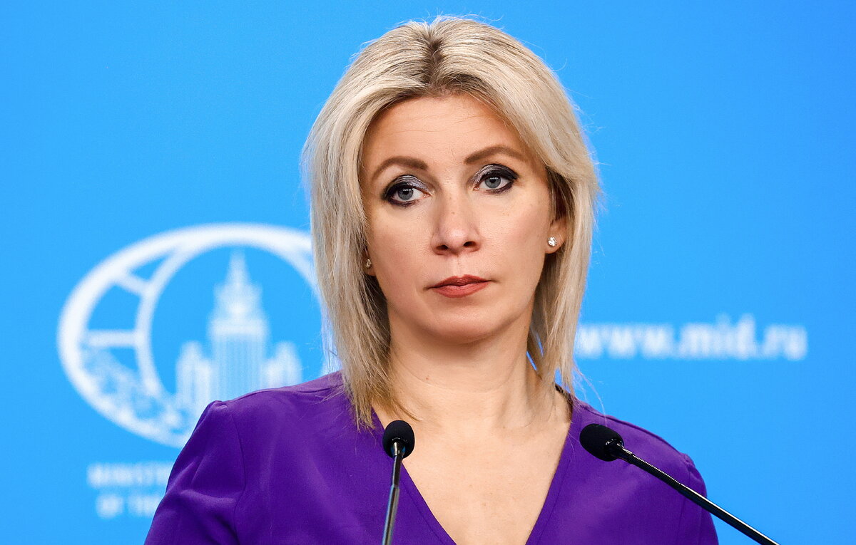    Официальный представитель МИД России Мария Захарова  Пресс-служба МИД РФ/ТАСС