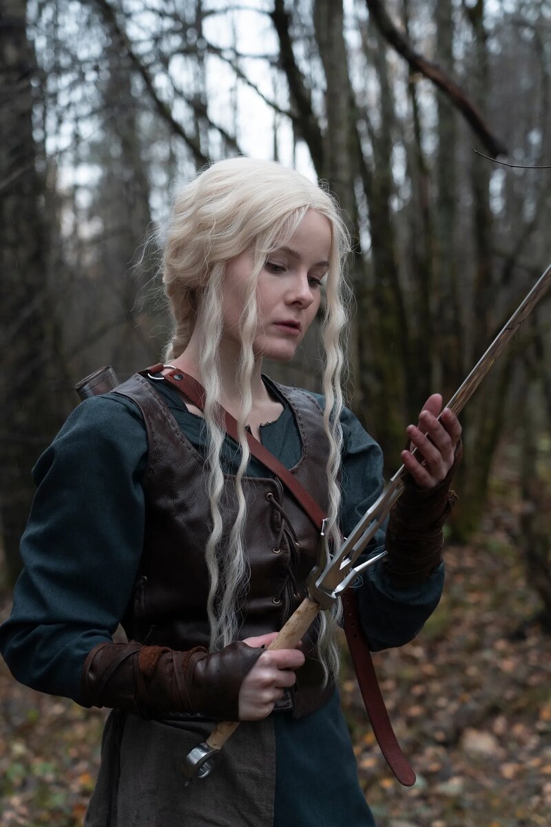 Косплей на Цири из сериала «Ведьмак». Фотограф: Федор Дуленко. Косплеер: Lyolichen.   📷