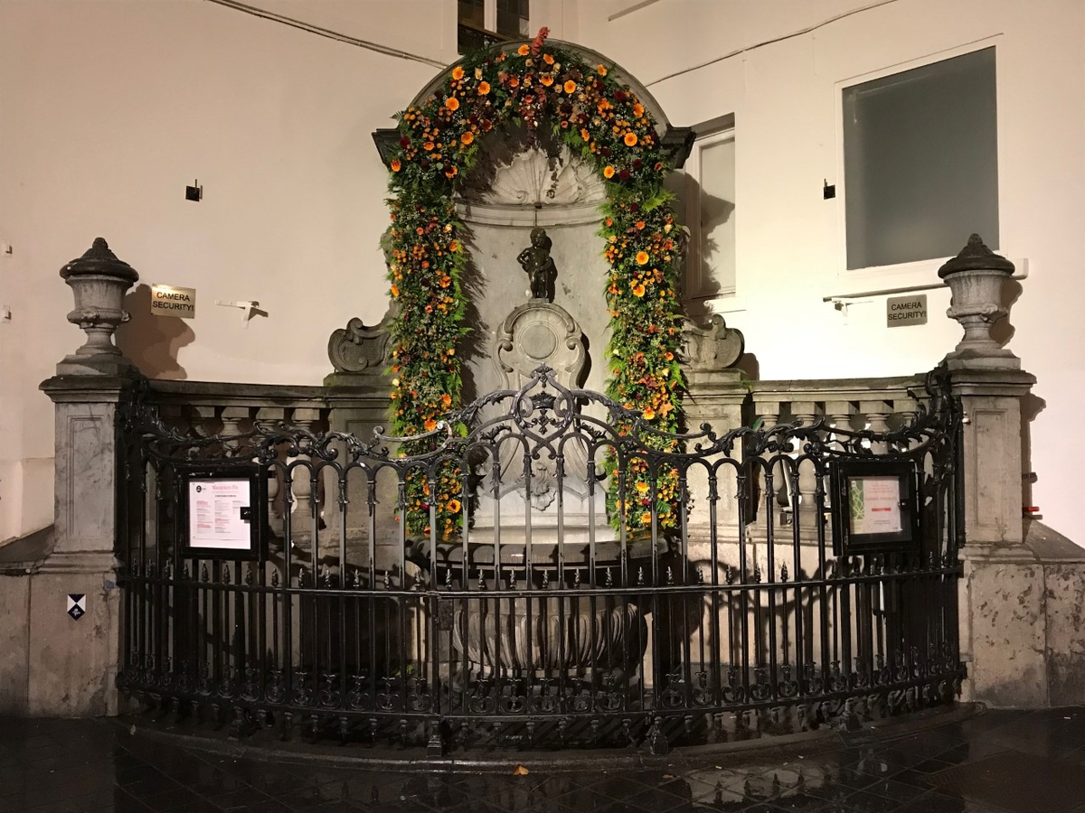 Manneken Pis. Одиночество. Фото автора