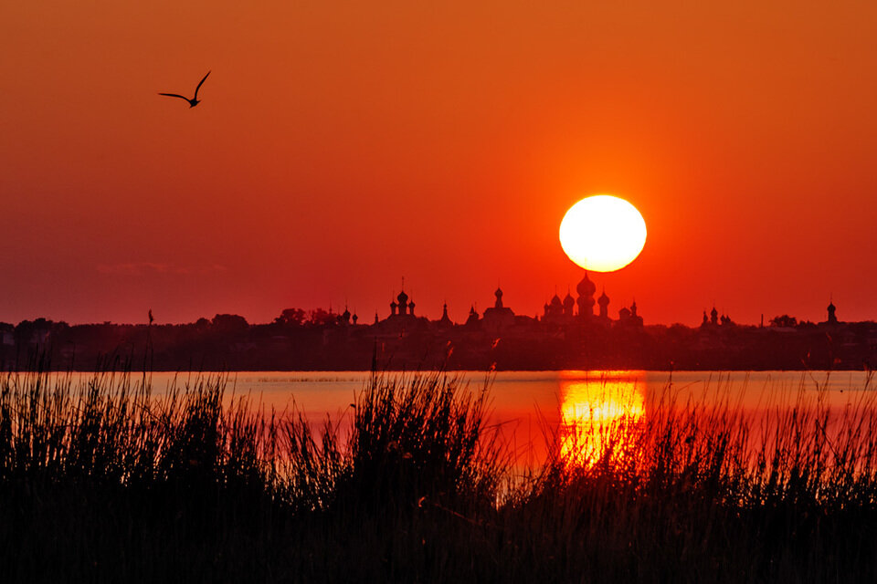 Закат в России