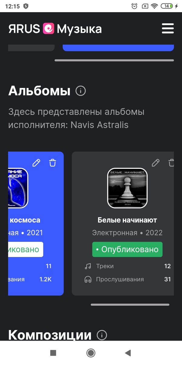 Музыку слушает кто-то по чуть-чуть