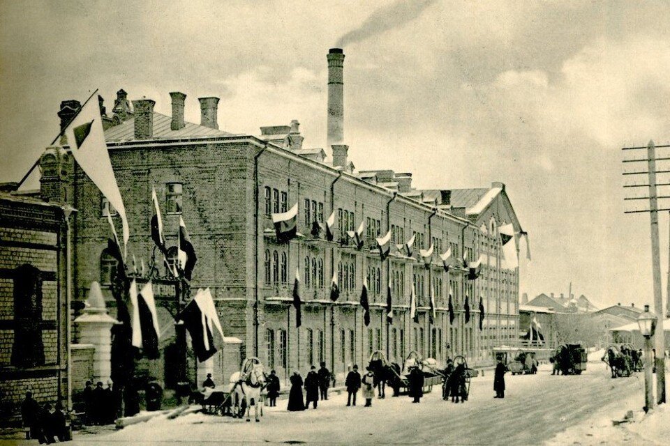     На Рождество по Самаре проезжали целые санные поезда. Фото: историческая-самара.рф