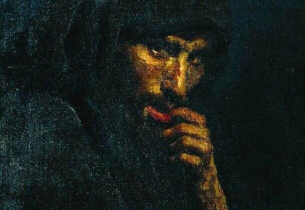    Илья Ефимович Репин. Иуда. 1885