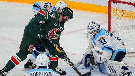    "Ак Барс" проиграл "Сибири" в матче КХЛ Ксения Пудовкина