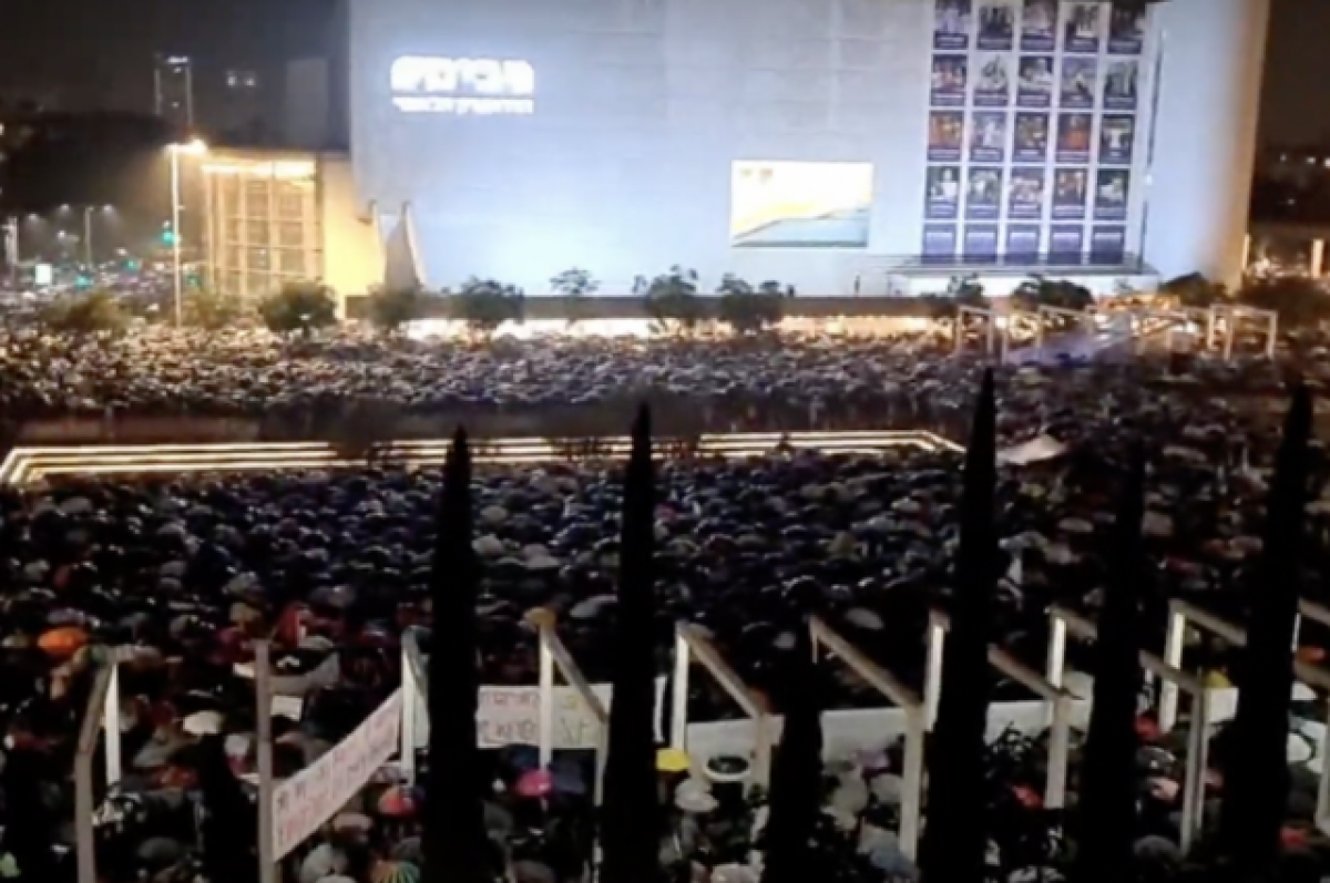    Свыше 80 тыс. жителей Израиля вышли на митинг против судебной реформы