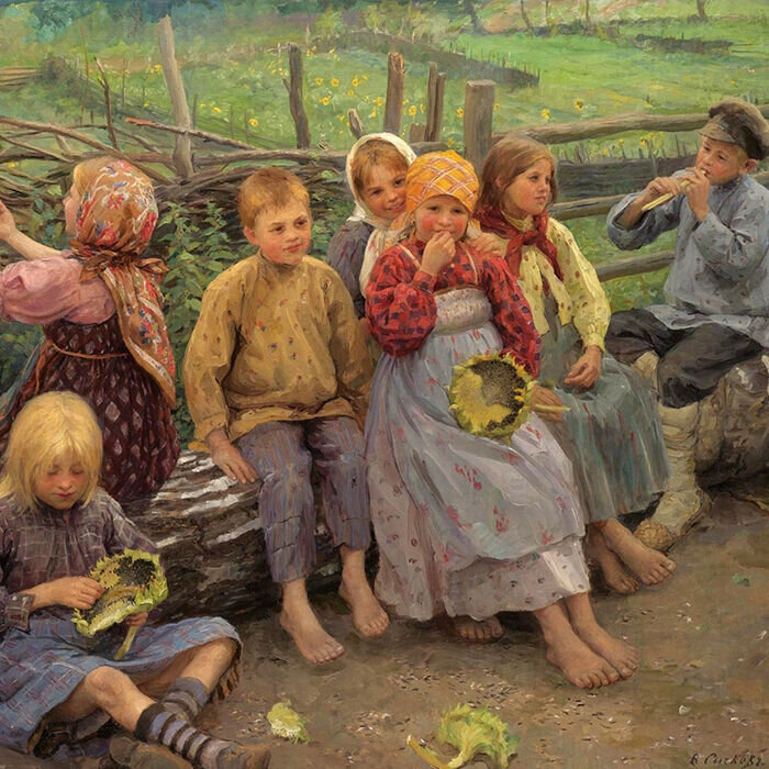 Мир крестьянина. Русские картинки