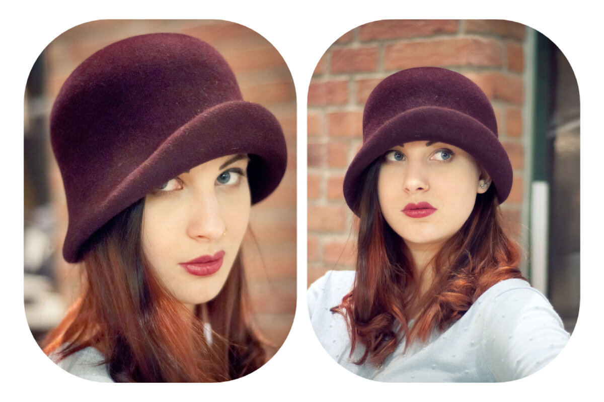 Иногда шляпка может быть достаточно выразительна и без дополнительного декора. СТИЛЬНЫЕ 20-е