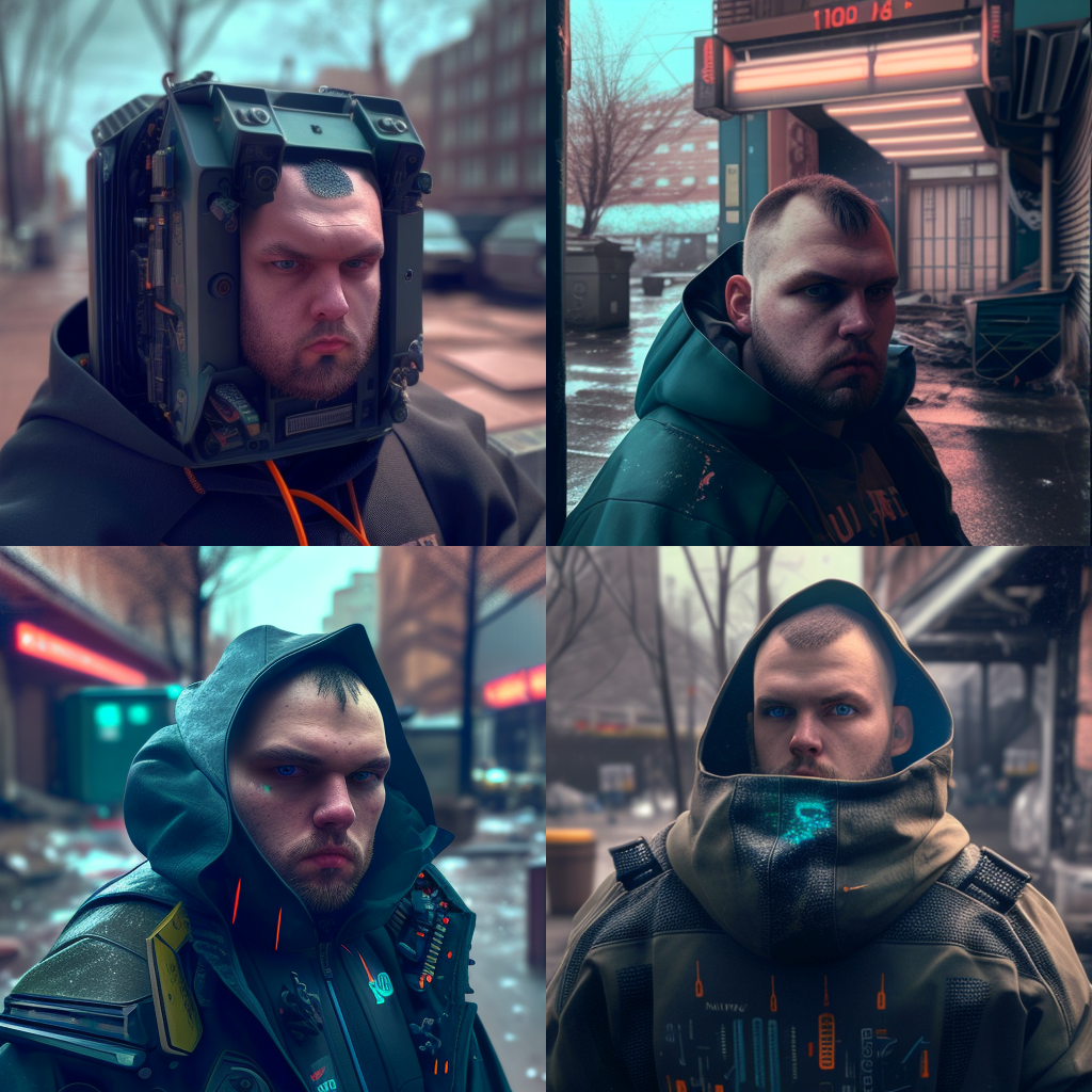 Результат генерации по моей фотке