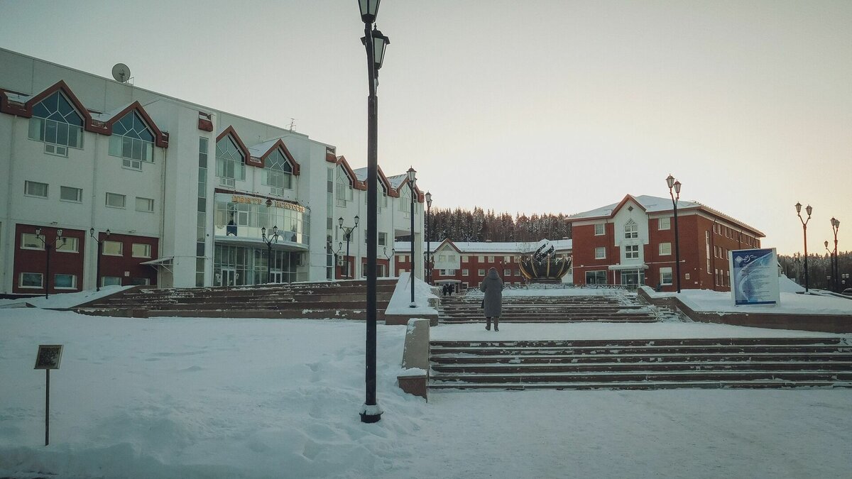     В Нижневартовске ударили морозы.