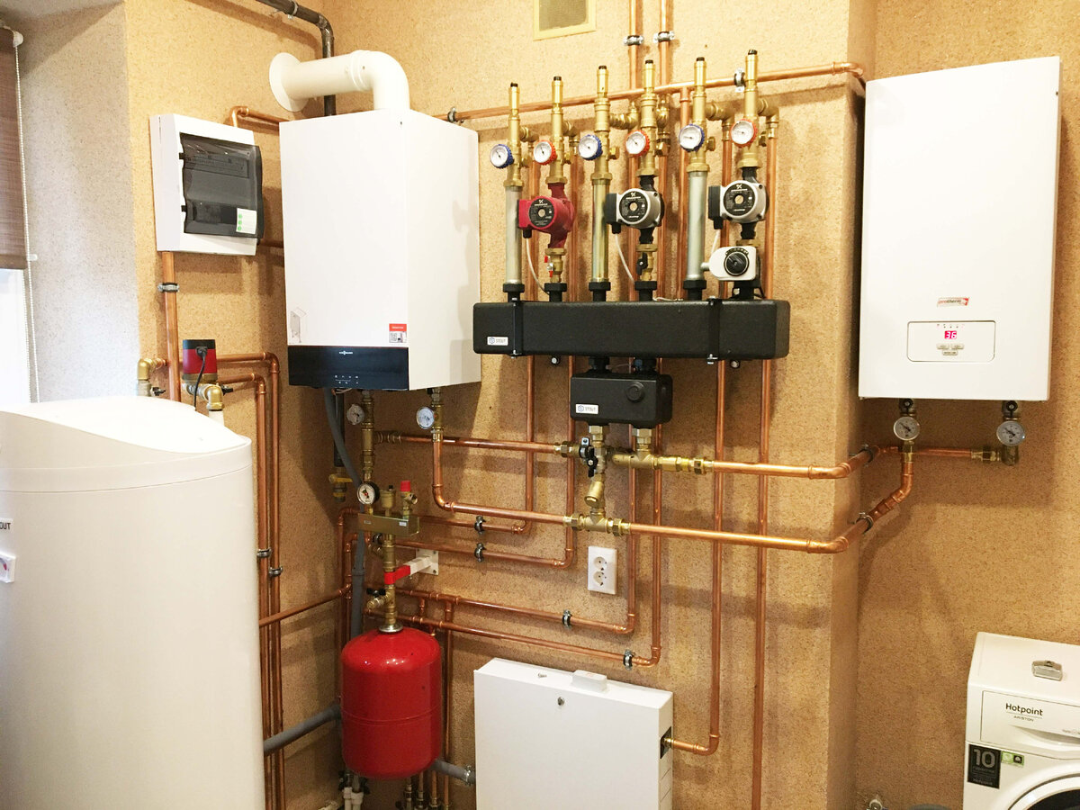 Котельная загородного дома от Maevsky Lab, пригород г. Дмитров Московской области