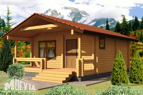 Баня из клееного бруса под ключ