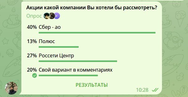 Скрин-шот из телеграм канала Биржа FM