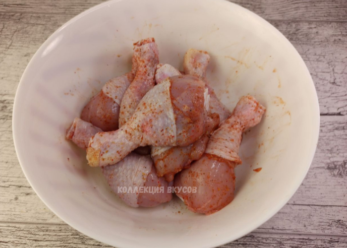 Куриные голени в духовке, рецепт