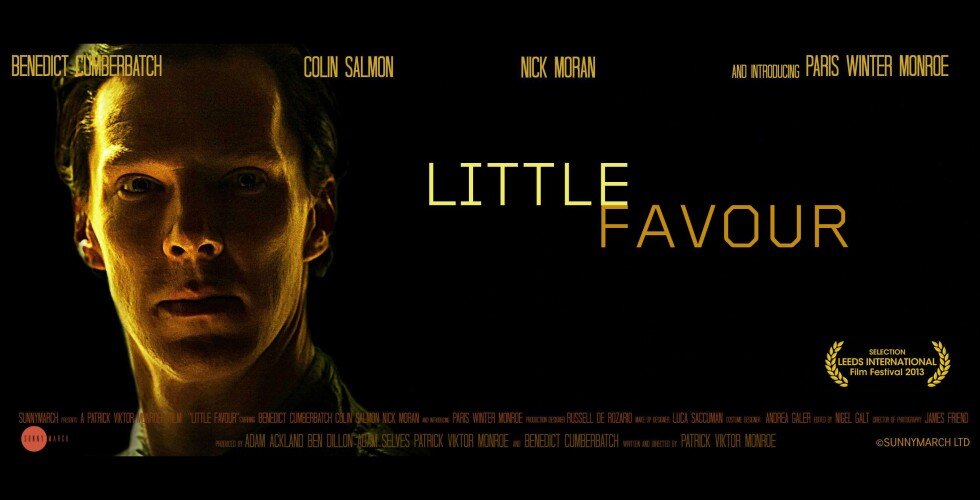 Рекламный баннер триллера “Небольшое одолжение” (Little Favour), 2013