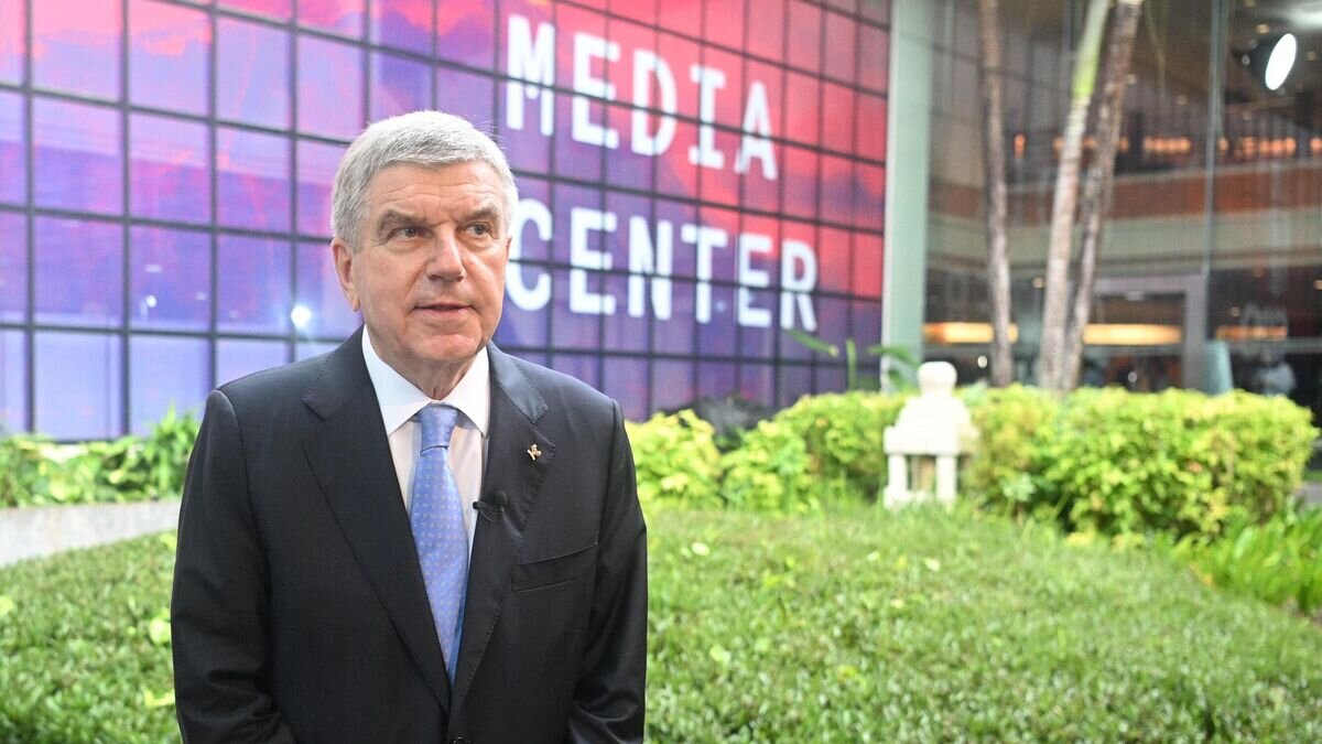    Президент Международного олимпийского комитета Томас Бах© РИА Новости / Павел Бедняков