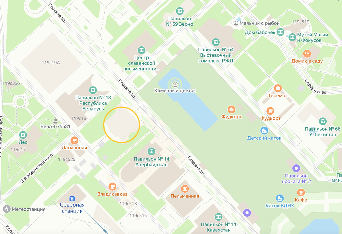 Вднх павильон 30 на схеме