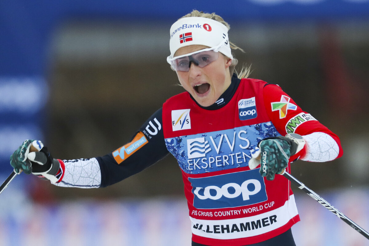 Therese Johaug Charlotte Kalla