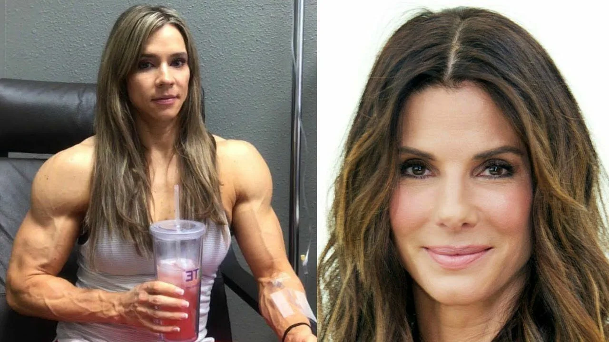 Кэти Гарза – или клон Сандры Баллок но с гигантскими бицепсами. Анализ формы и натуральности Кэти