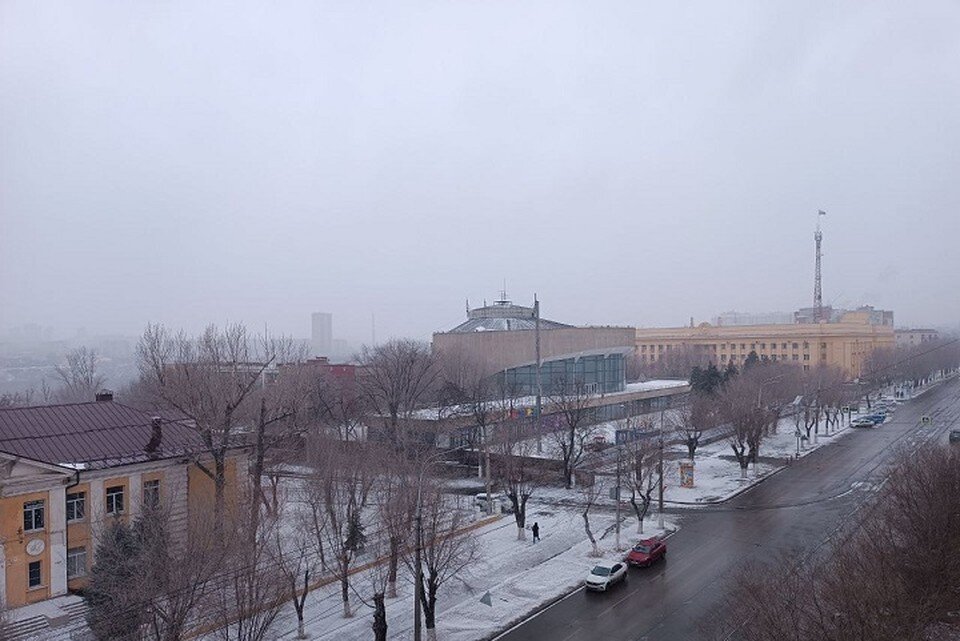     В городе-герое начался сильный снегопад Юлия Данильченко