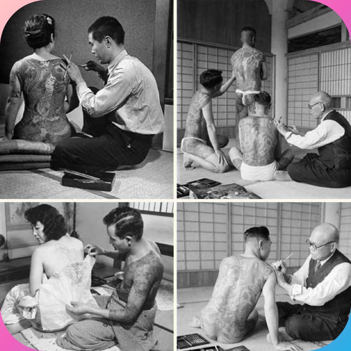 История Татуировки Японии