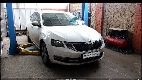 Замена масла в двигателе Skoda Octavia