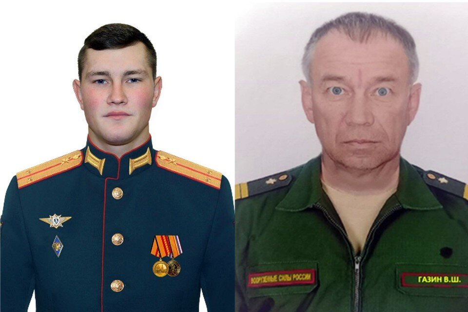     Лейтенант Артур Дземишкевич и Младший сержант Вадим Газин