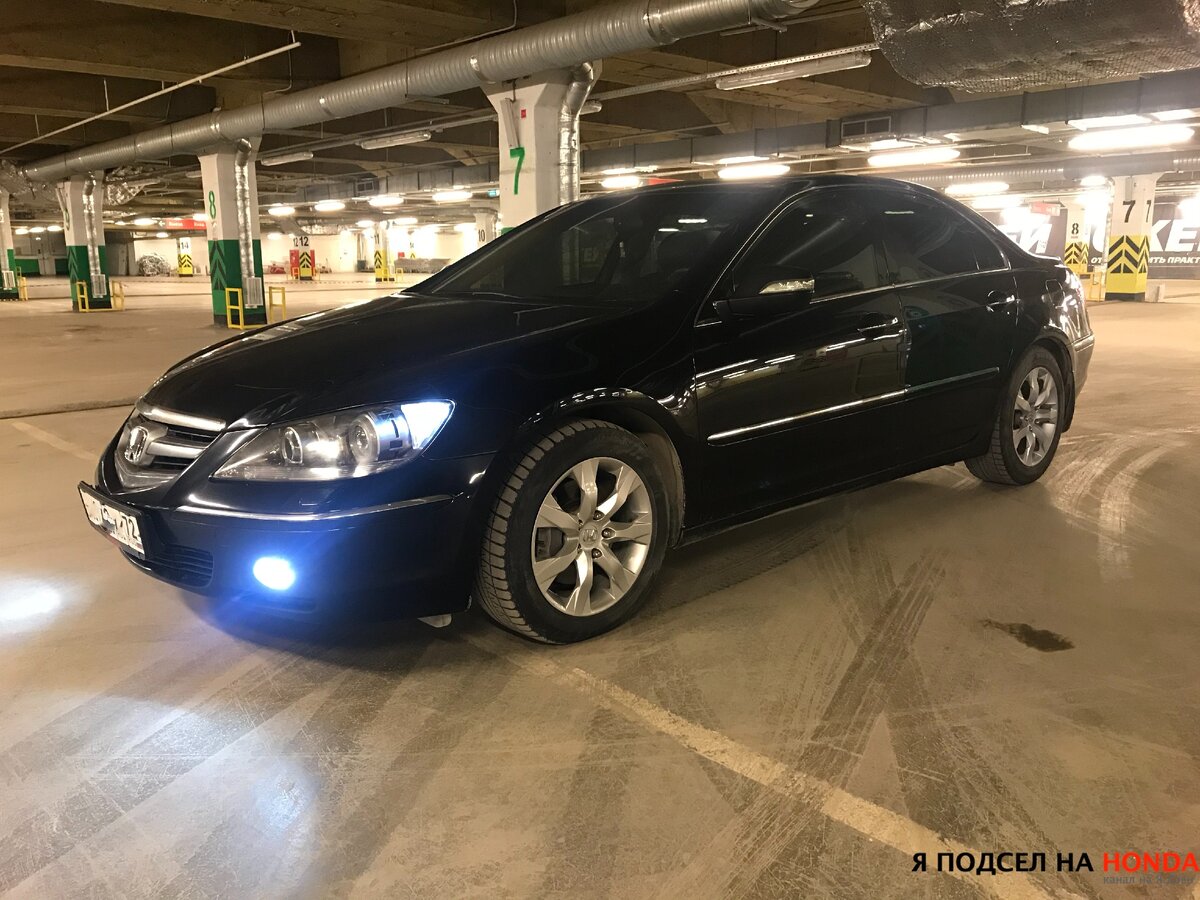 Мой автомобиль Honda Legend 2006 года с двигателем V6 на 3,5 л