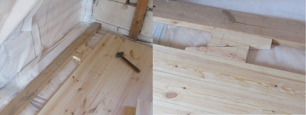 Укладка пола