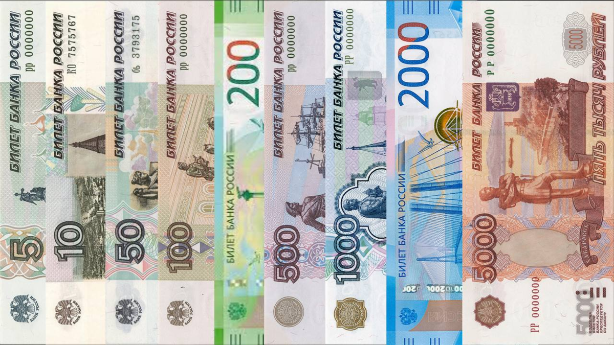 Новые банкноты России 2022 - 2025