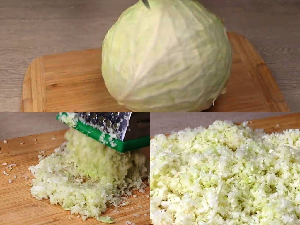 Натераем капусту