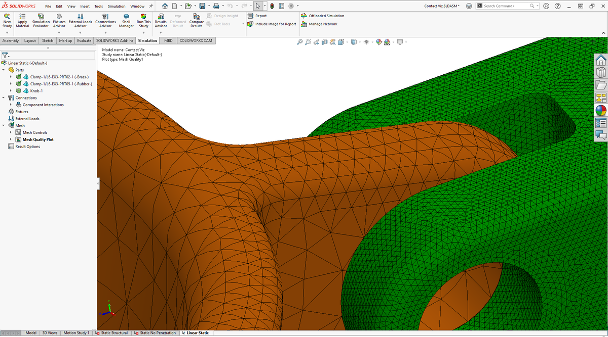 SOLIDWORKS Simulation 2021: быстрое, стабильное и точное моделирование  контактов | Dassault Systèmes | Дзен