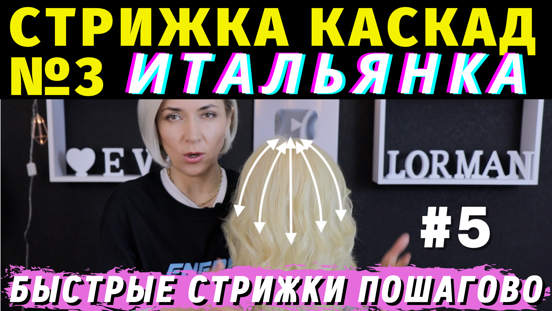 Стрижка Каскад Слоями на средние волосы Пошагово дома | Стрижка Каскад 360 Лиза Ринна и Джейн Фонда