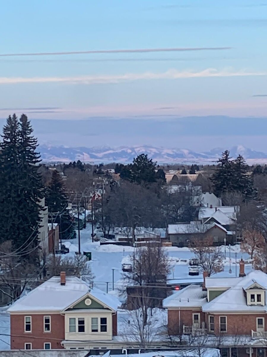 Вид на городок