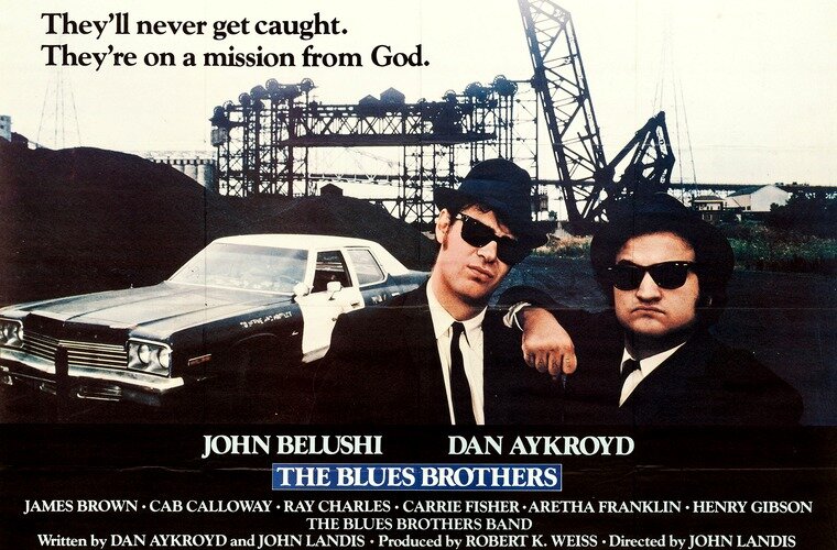 Blues Brothers (1980), постер к фильму